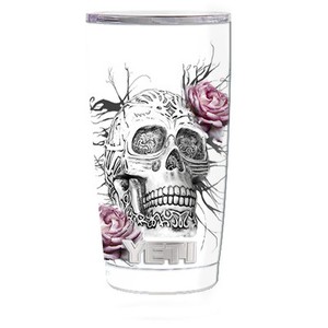yeti sugar skull tumbler