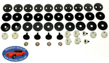 68-69 GM Door Glass Side Window Crank Regulator Guide Roller W/ Steel Nuts SJ