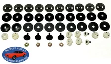 68-69 GM Door Glass Side Window Crank Regulator Guide Roller W/ Steel Nuts SJ