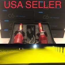 Jdm Yellow H4 Led Headlight Conversion Replacement Bulbs 9003 Auxito 3000k 3k 2x Jdm Yellow H4 Led Headlight Conversion Replacement Bulbs 9003 Auxito 3000k 3k 2x