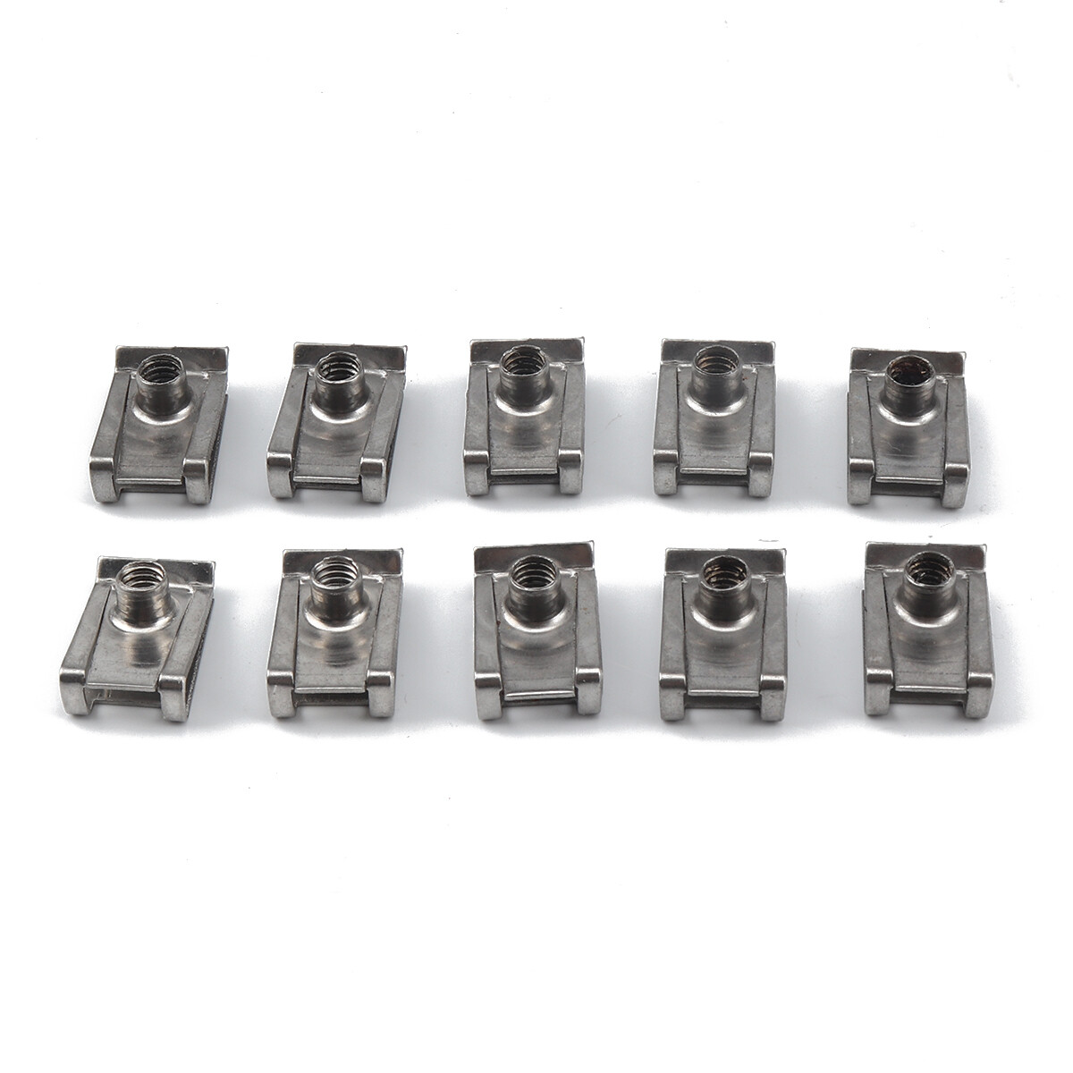 50Pcs M4 M5 M6 M8 U Nut Speed Fasteners Car Fairing Bodywork Panel U Clips Kit