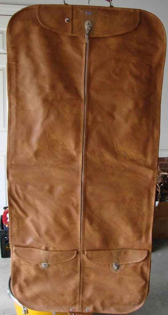 Vintage American Tourister Brown Garment Bag Looks Unused
