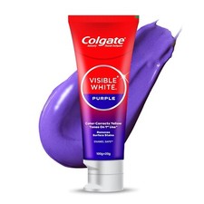 Colgate Visible White Purple Toothpaste for Teeth Whitening 100g 20g