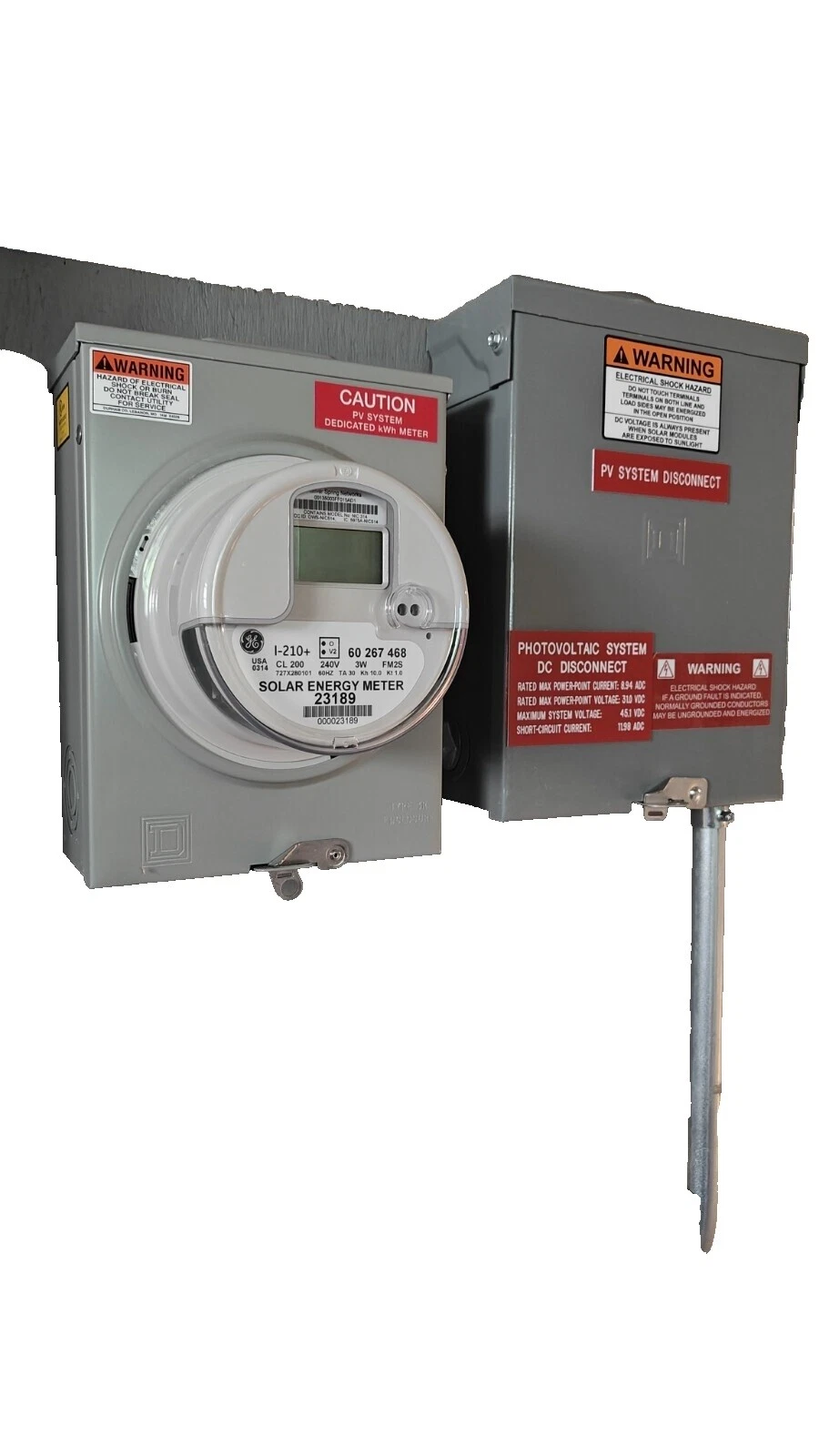 Medidores de uso eléctrico GE