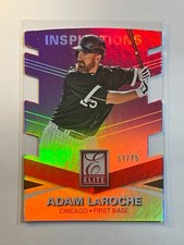 Adam LaRoche 2015 Panini Elite Purple Inspirations Prizm #ed /75 White Sox #147