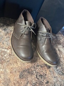 American Eagle Chukka Boots Gray Leather Suede Mens Classic Size  12 American Eagle Mens Chukka Boots Gray Suede Genuine Leather  main image 3