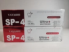 Lot Of 2 120g SP-4 Probiotic Toothpaste, Yayashi Sp-4 Toothpaste Whitening US