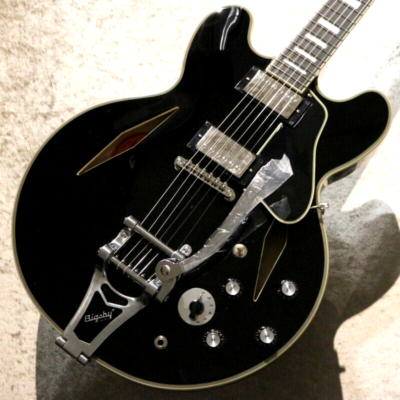 Epiphone Shinichi Ubukata ES-355 Custom Bigsby ver.02 Ebony From