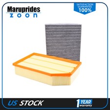 Engine & Cabin Air Filter Kit for Jeep Wrangler 2018 2019 2020 2021 2022-2024