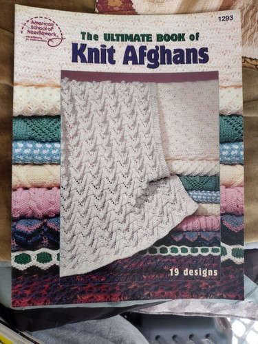 Knitting Books, Patterns, Afghans, Lot Of 3 - Picture 2 of 6