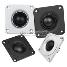 2x 4/6Ohm 30W 52/65mm Square Tweeter Silk Film Audio Treble Speaker Loudspeaker