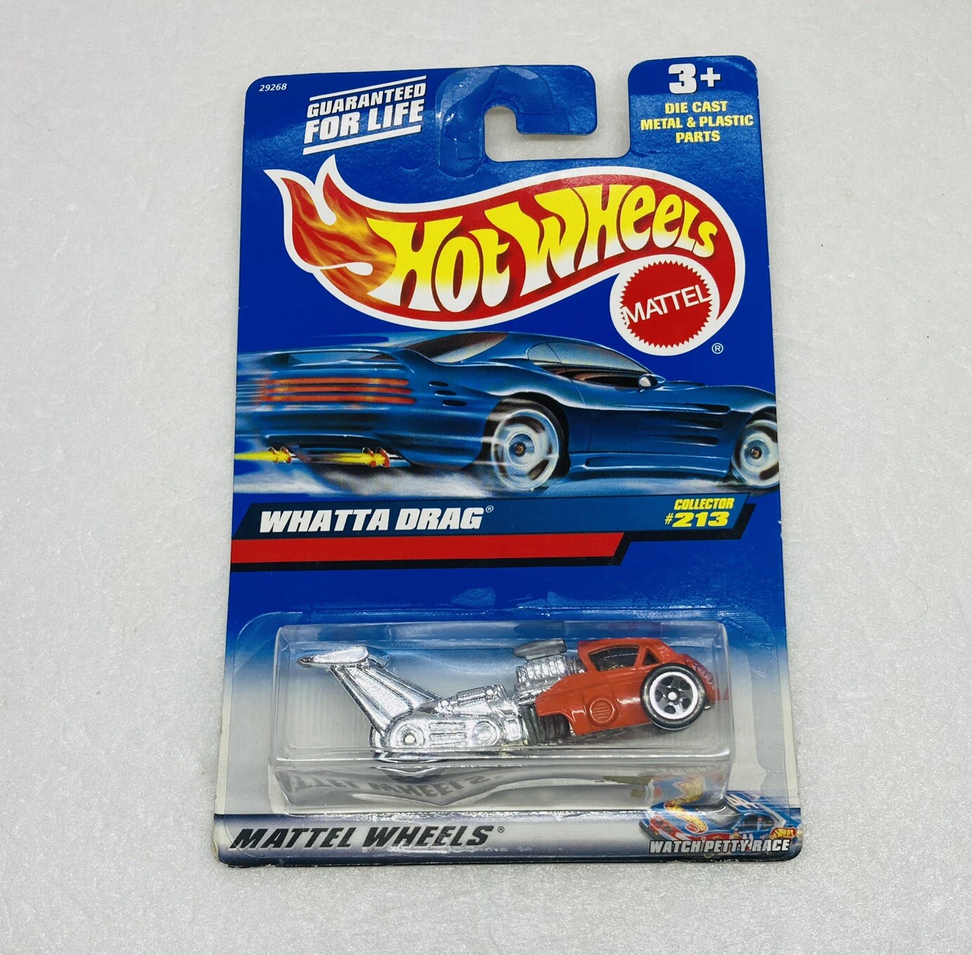 2000 Hot Wheels Whatta Drag Collector #213 Red Mattel 0