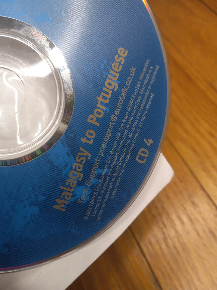 Instant Immersion 102 Languages CD-ROM Disc 4 Malagasy to Portuguese PC / MAC - Image 4 of 4