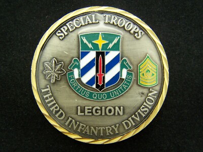 Special Troops Battalion Commander & CSM Third Infantry Division ...