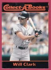 1990 Collect A Books -- Will Clark -- Giants -- Box 732