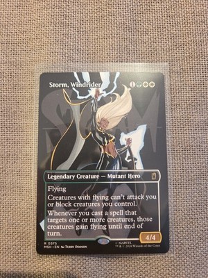 Magic The Gathering Marvel Super Heros Storm, Windrider 0375- NM Full Art