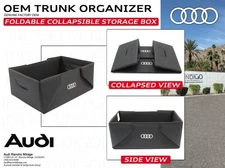 Genuine Audi Interior Cargo Trunk Organizer Box 8U0061109 Bin