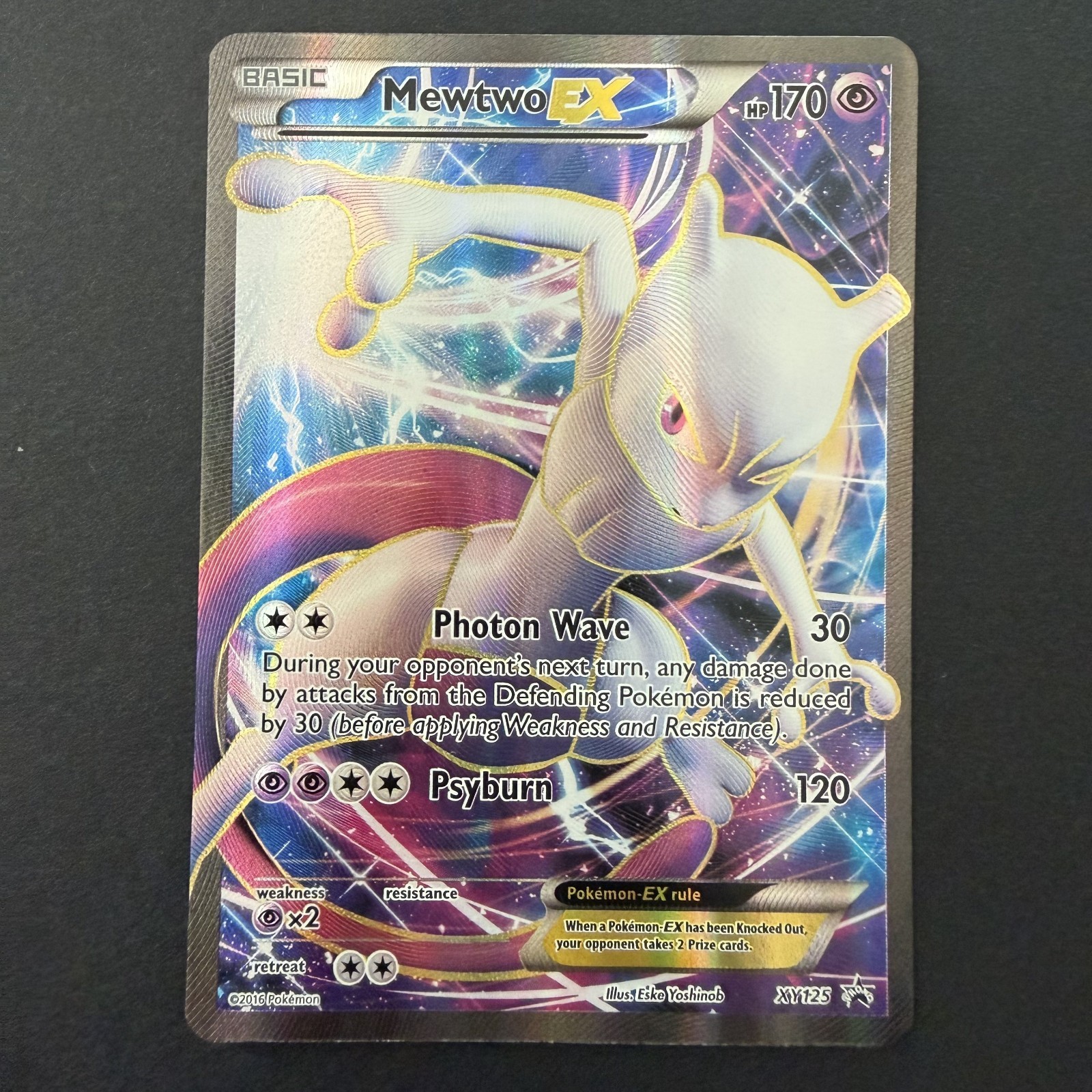 Pokemon TCG Mewtwo EX XY125 XY Promos