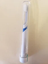 Quip Toothbrush Blue Sonic Vibrating Bristles Battery Powered New Open Box