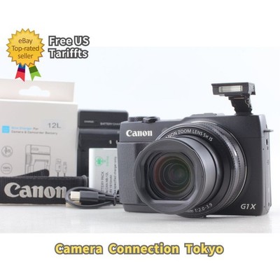 [Top NEUWERTIG] Canon PowerShot G1 X Mark II 20,1 MP Digitalkamera schwarz...