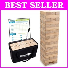 Mega Tumble Tower Set - 56 Blocks with Carry Bag