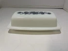 Vintage Pyrex Covered Butter Dish In Old Town Blue Onion Pattern