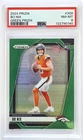 2024 Panini Prizm Bo Nix Green Prizm RC Broncos PSA 8 #309