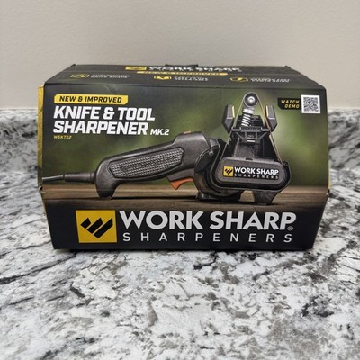 Work Sharp Knife & Tool Sharpener MK.2 120V 12pcs Bundle Pack WSKTS2
