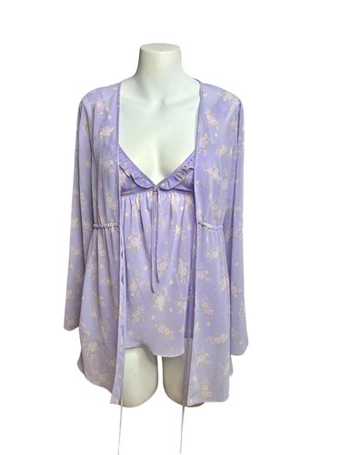 Victoria’s Secret bambola viola bambino camicia e veste lavanda taglia XS/S - Foto 3 di 6