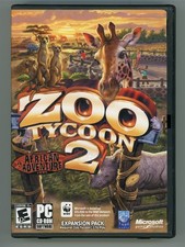 Zoo Tycoon 2: African Adventure Windows PC, 2006 TESTED Resurfaced