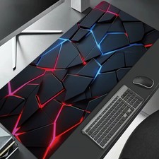 Large Gaming Mouse Pad 90x40cm – Non-Slip Rubber Desk Mat