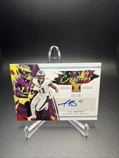 2022 Panini Impeccable A.J. Brown Canvas Creations Auto /25 SSP