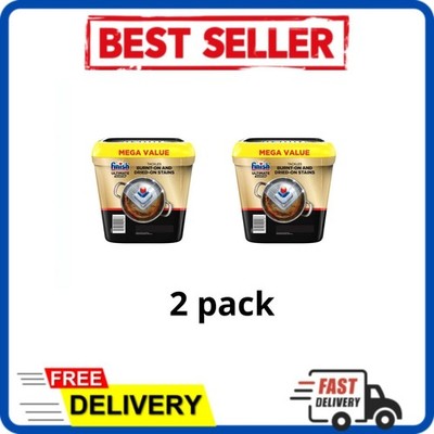 (2 pack) Finish Ultimate Quantum Dishwasher Pods 57 Tabs Dish Detergent Powerful
