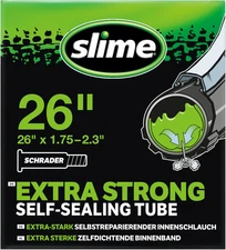 Slime Bike Inner Tube with Slime Puncture Sealant Valve (26 x 1.75-2.125)