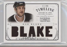2013-14 Panini National Treasures Timeline Jersey /99 Rob Blake #T-RBL HOF