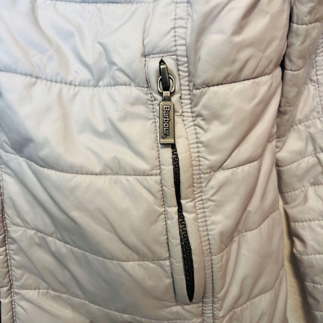Barbour Packable Quilted Jacket Lightweight Gray 8 - image 6