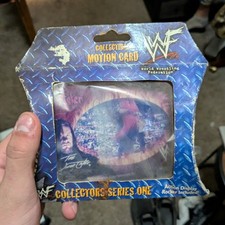 WWF The Undertaker Collectible Motion Card w/ Action Display Rocker, Series 1