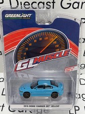 GREENLIGHT 2016 Dodge Charger SRT Hellcat B5 Blue 1:64 Diecast GL Muscle