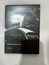 2012 Lamborghini Navigation Map Disc Dvd Europe Central West East Gallardo Lp560
