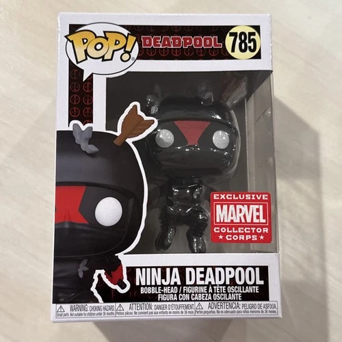Funko Pop! Ninja Deadpool #785 Marvel Vinyl Figure  Collectors Corps Exclusive