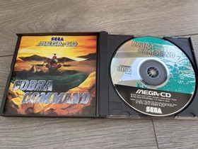 Sega Mega CD Sol Feace and Cobra Command Double Pack With Manuals