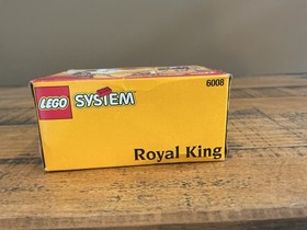 Sealed LEGO Castle Royal Knights Royal King 6008 (Vintage) - Distressed Box