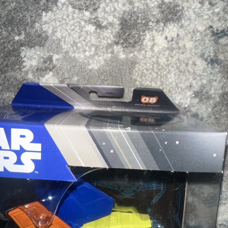 Hot Wheels Star Wars Starships Select Protótipo Navios Imperial Shuttle #8 - Imagem 3 de 4
