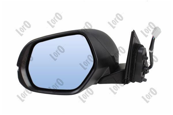 ABAKUS Exterior Mirror 1401M03 For Honda Left Convex Electric Foldable Black