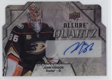 2019-20 Upper Deck Allure Quartz Auto John Gibson #AQ-JG Auto lk8