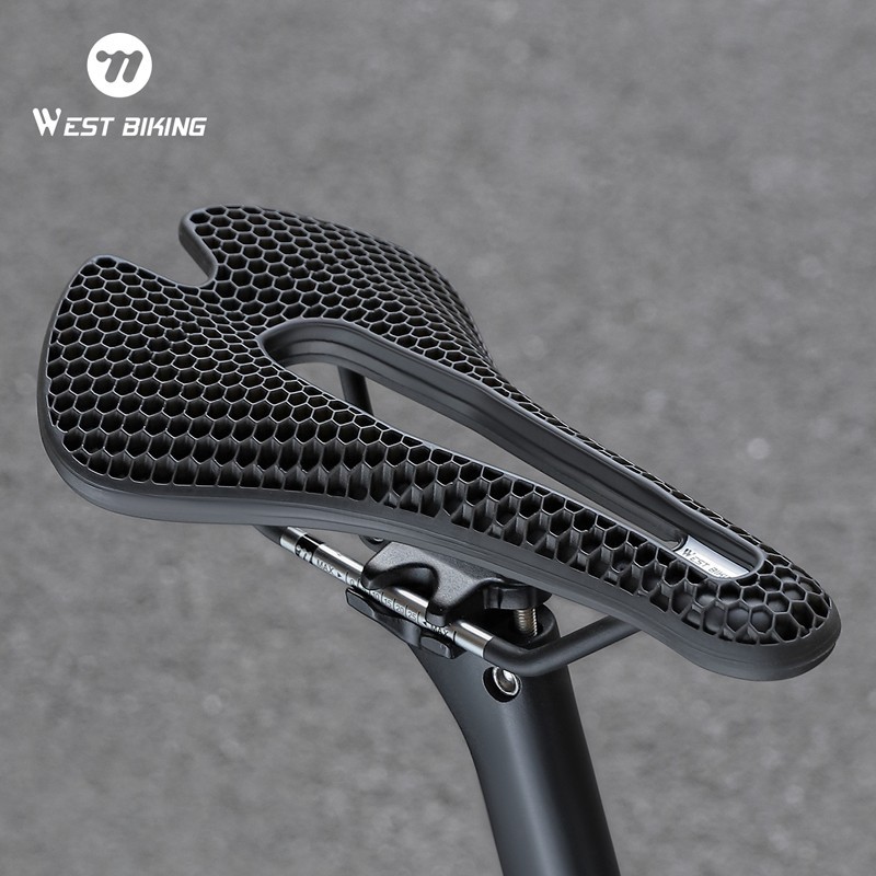 Sella bicicletta West Biking 3D Honeycomb Hollow bici da corsa sella bici da corsa foto 5