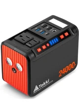 Takki 88.8Wh Portable Power Station Lithium Battery Solar Generator Power Bank