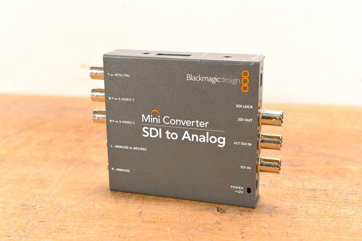 Blackmagic Design Mini Converter SDI to Analog (NO POWER SUPPLY