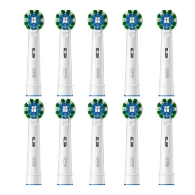 ORAL-B (P&G) 10x ORIGINAL Oral-B Pro CrossAction Aufsteckbürsten BÜRSTENKÖPFE für Zahnbürste