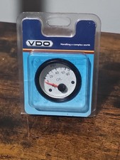Vdo Vintage 80 Psi White Face 2 58 Oil Pressure Gauge 350 240d